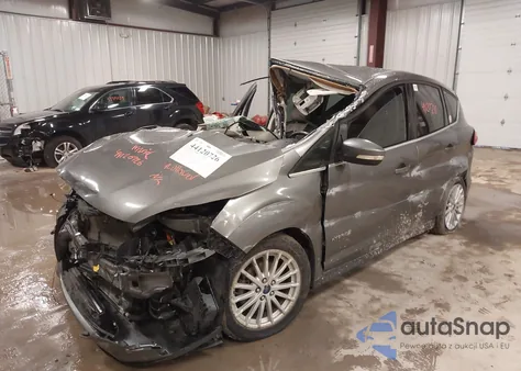 2014 Ford C-Max Hybrid Sel from USA, damaged, VIN 1FADP5BU2EL504507